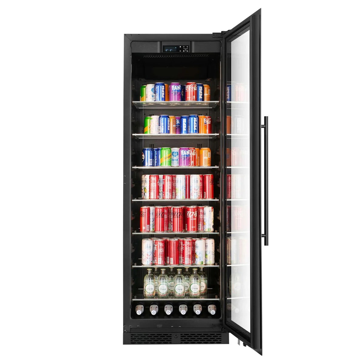 CELLA - 315 Can / 336L Beverage Cooler - BV122S-BLACK