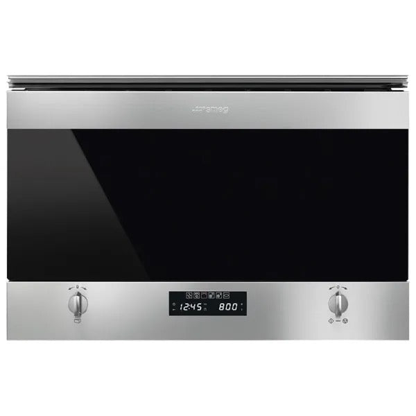 Smeg Classic Built In Microwave & Grill Stainless Steel - MP322X1