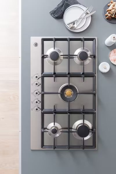 Bertazzoni Professional 90 cm Gas hob with central dual wok