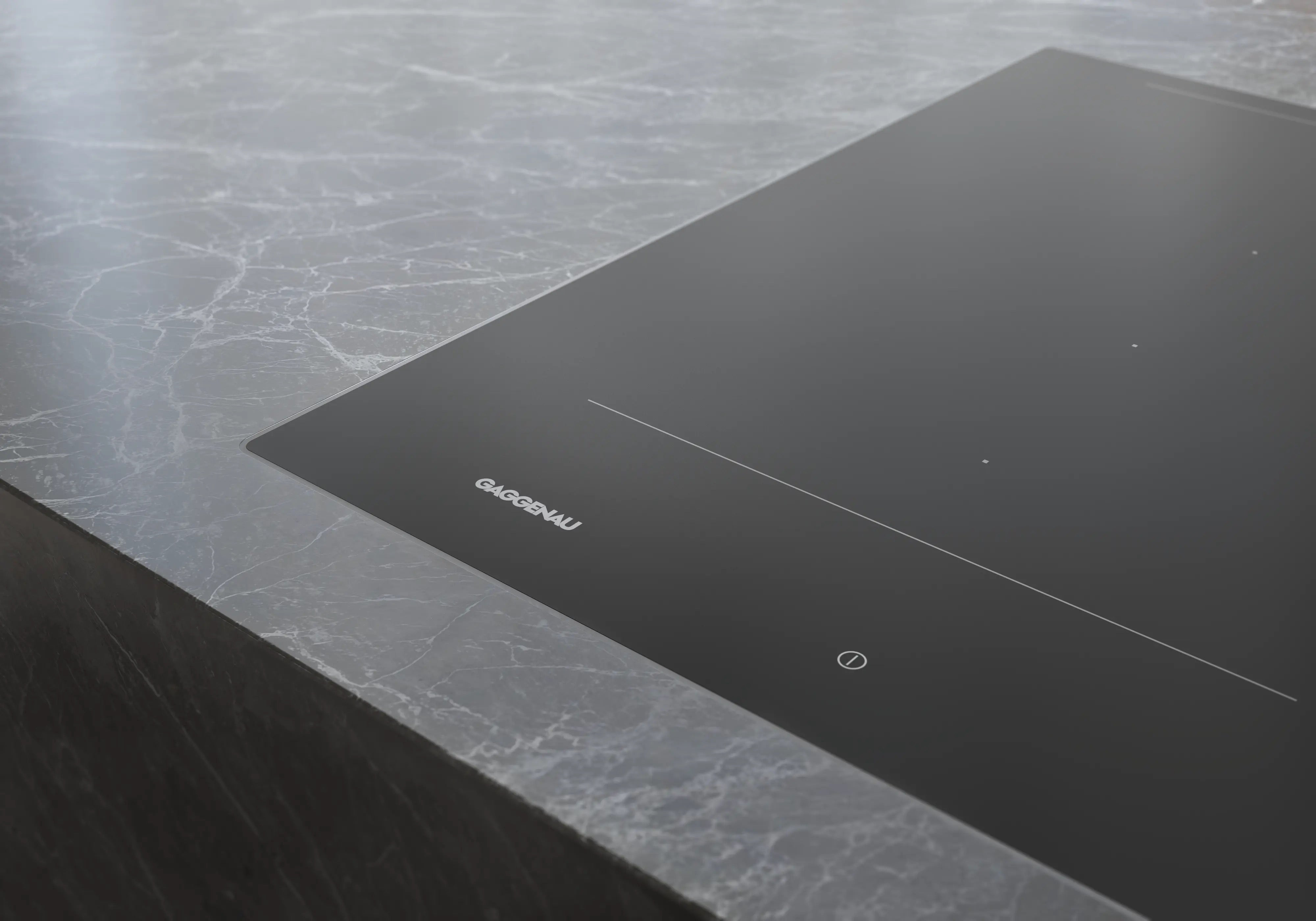 Gaggenau 200 series Flex induction cooktop with integrated ventilation system 80 cm matte finish