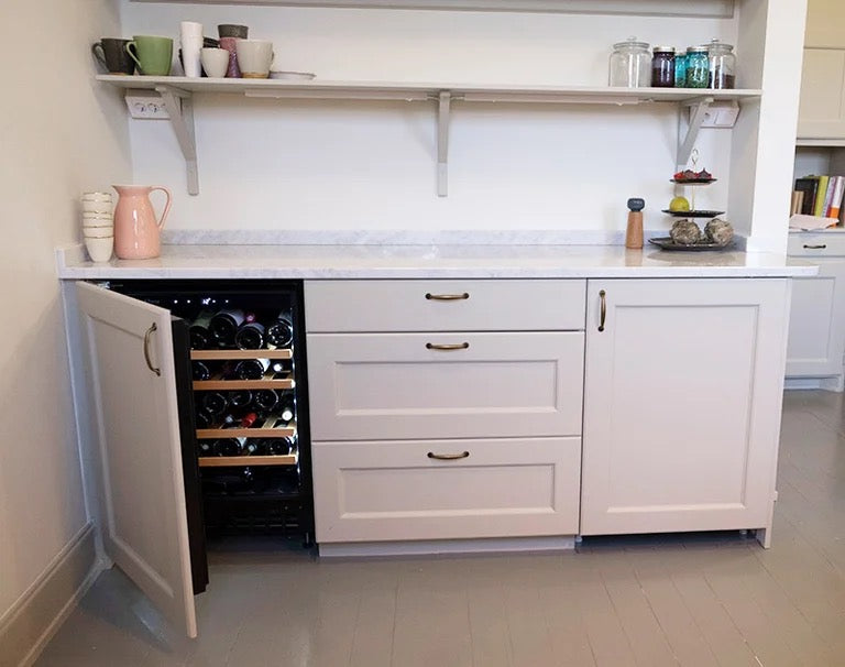 MQuvee Fully Integrated Wine Fridge - WineStore 78