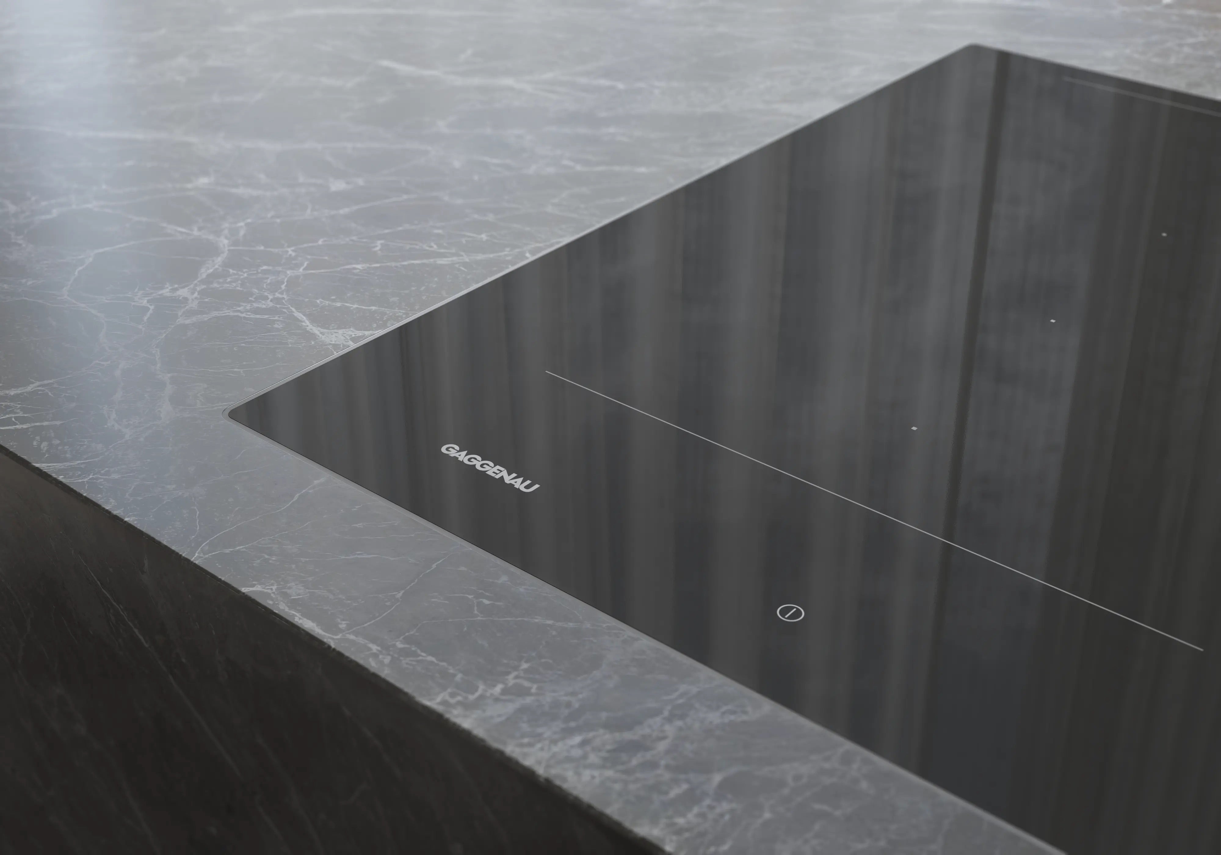 Gaggenau 200 series Flex induction cooktop with integrated ventilation system 80 cm