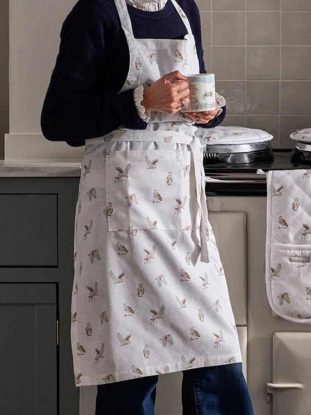 Sophie Allport Snowy Owls Adult Apron