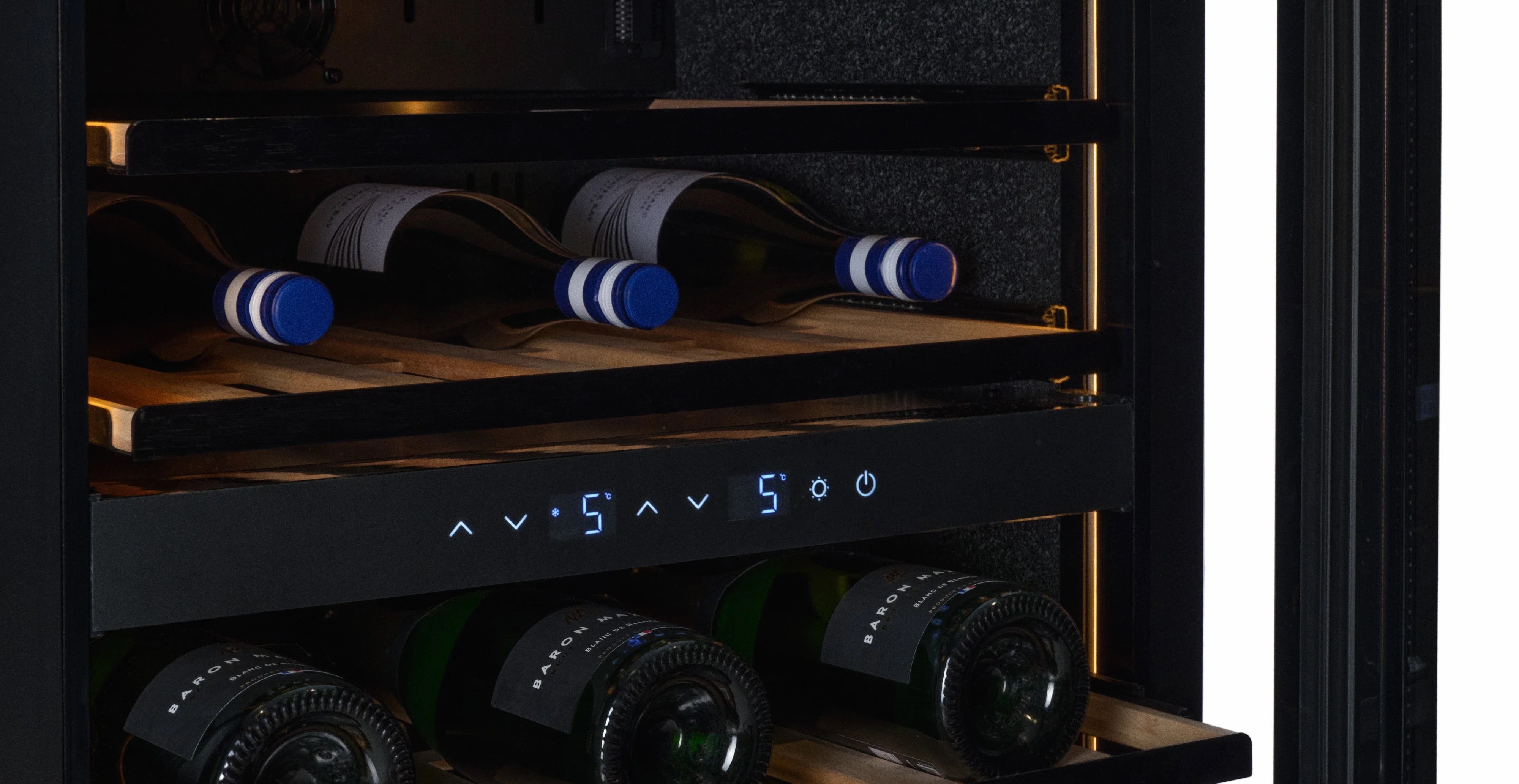 CELLA - Fully Integrated Wine Fridge - Panel Ready - 38 Bottle - W41-PANEL