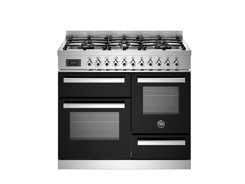 Bertazzoni 100 cm 6 burner electric triple oven Professional Series