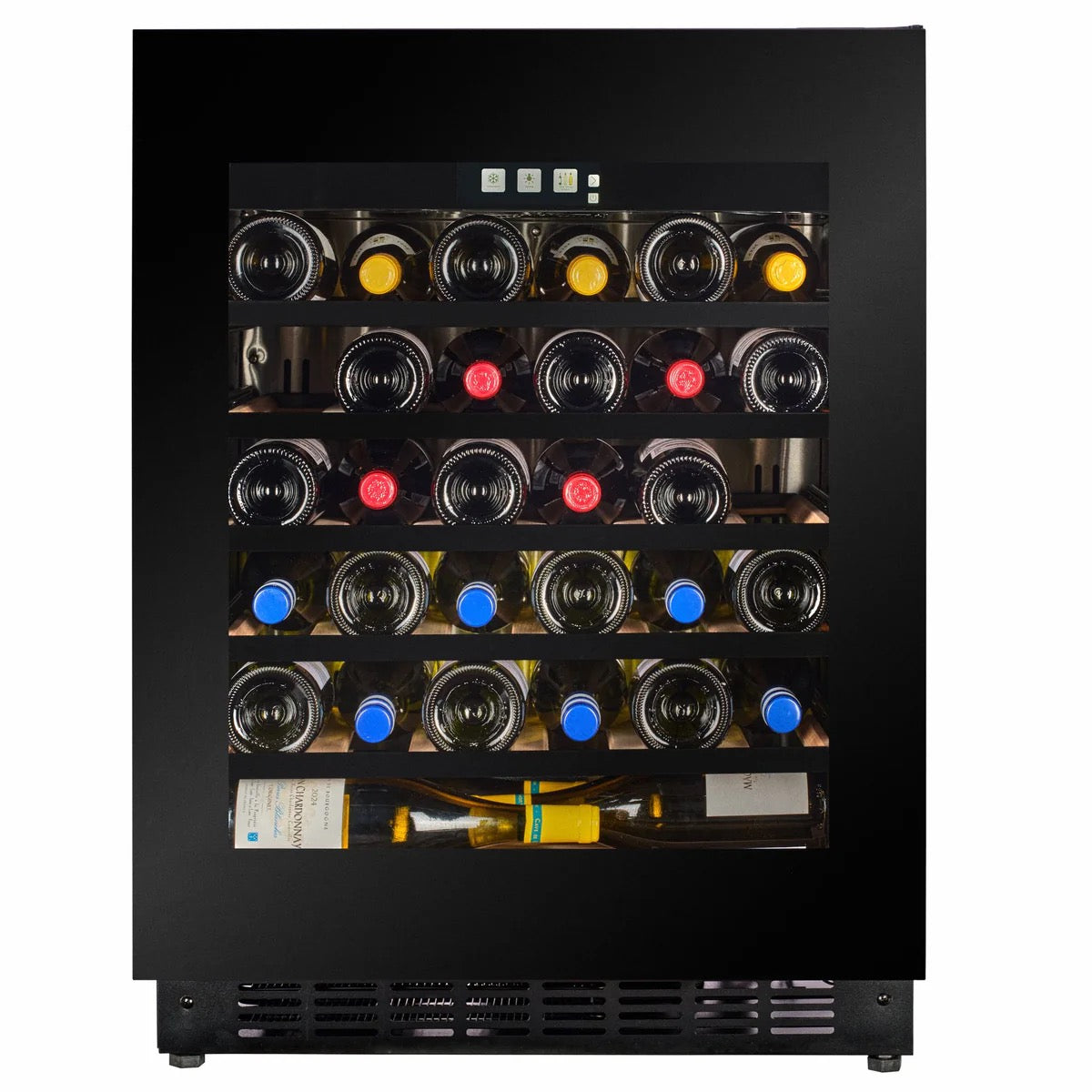 CELLA - Shallow Wine Fridge - 45cm Depth - 60cm Undercounter - W30B-TO