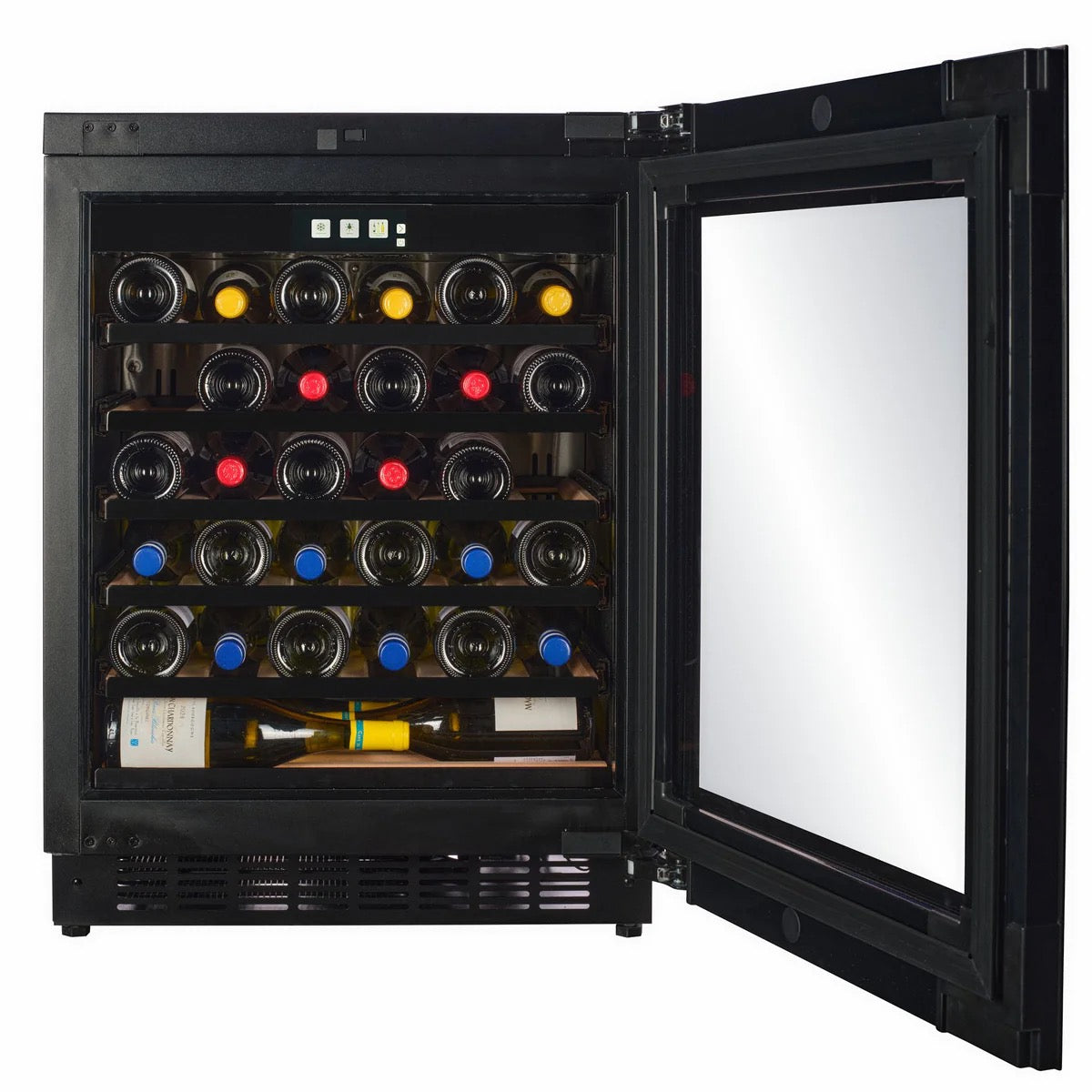 CELLA - Shallow Wine Fridge - 45cm Depth - 60cm Undercounter - W30B-TO