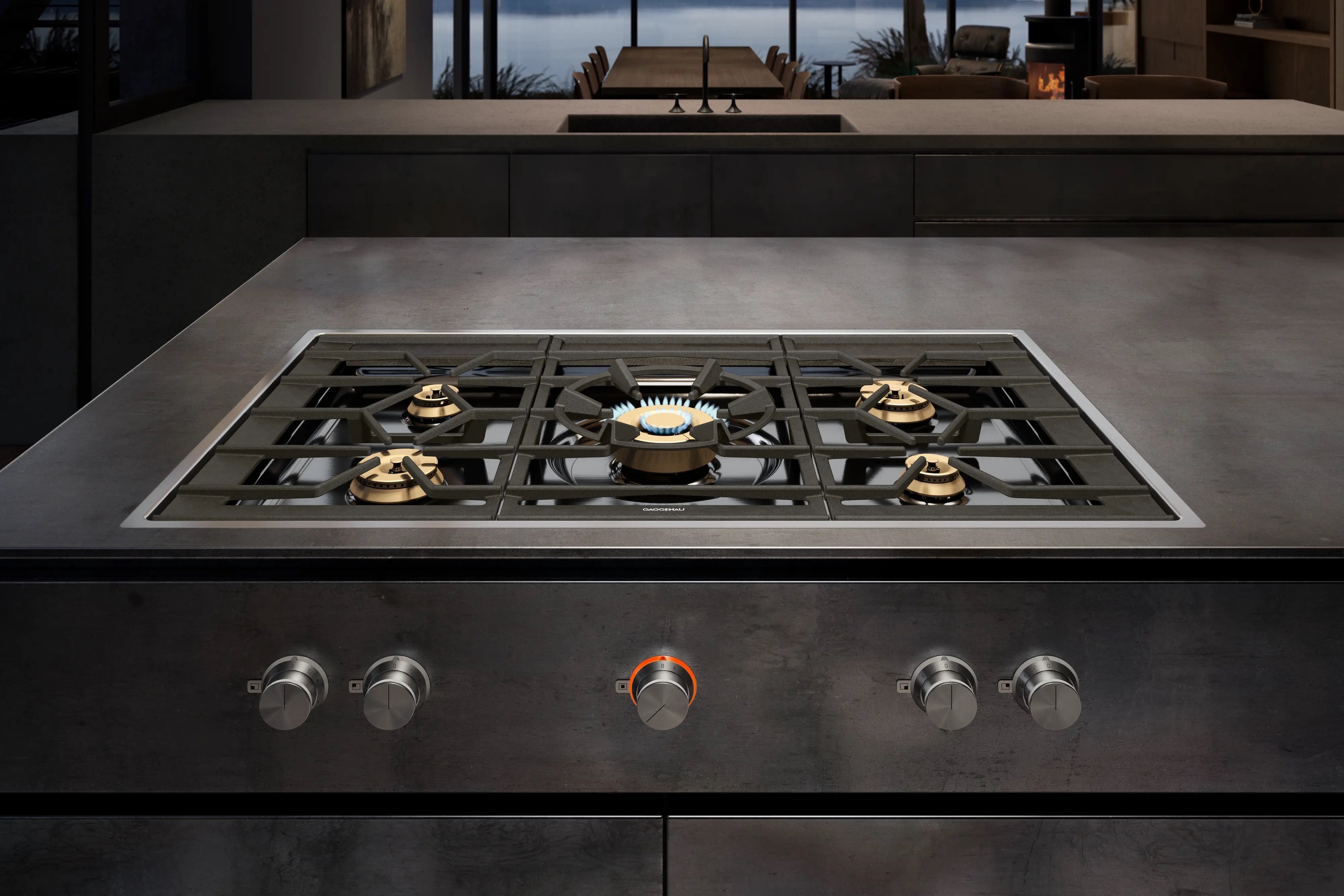 Gaggenau 400 series Gas cooktop 100 cm Liquid gas 28-37 mbar