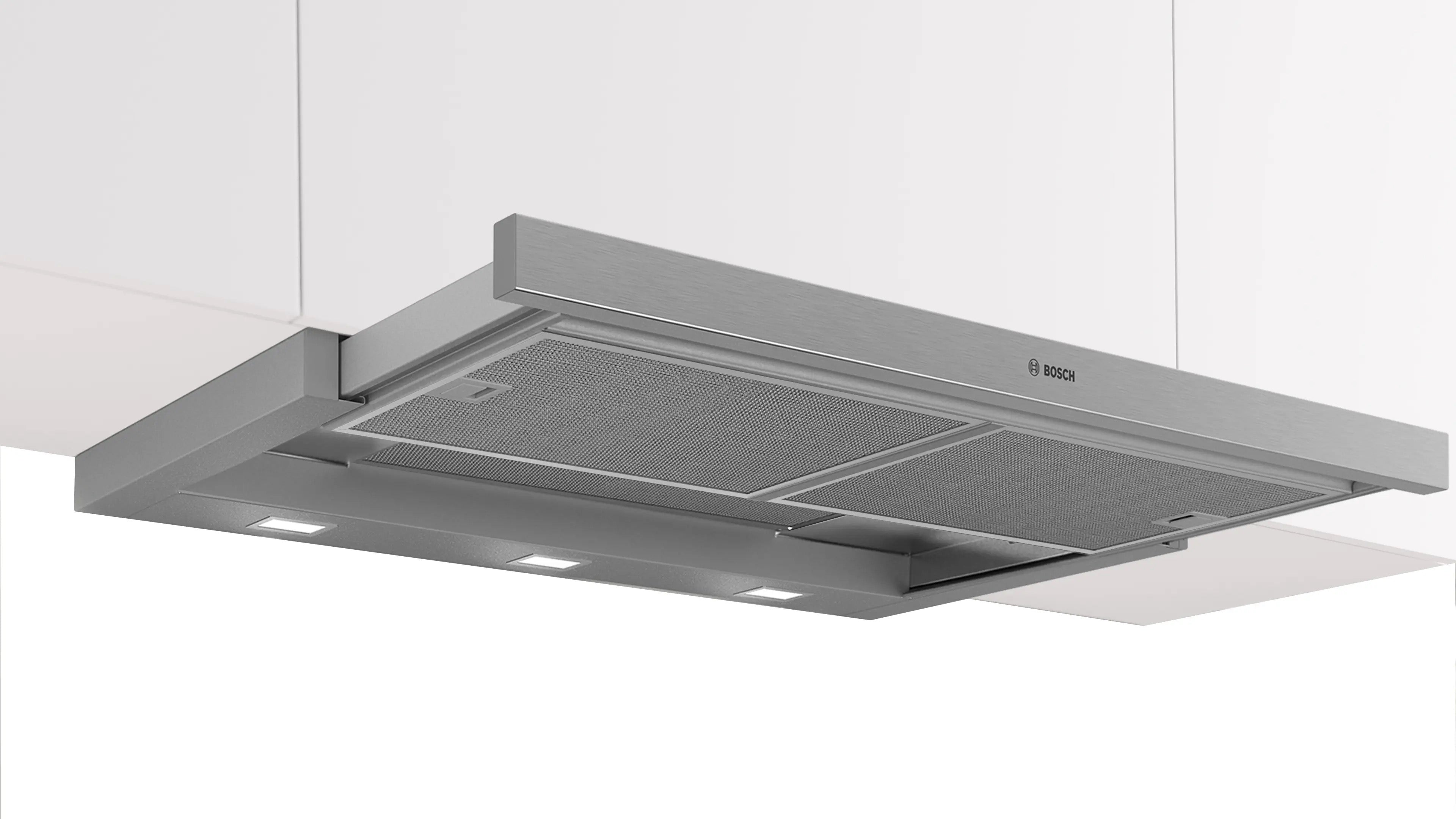 Bosch Series 4 Telescopic cooker hood 90 cm Silver metallic - DFS097A51B