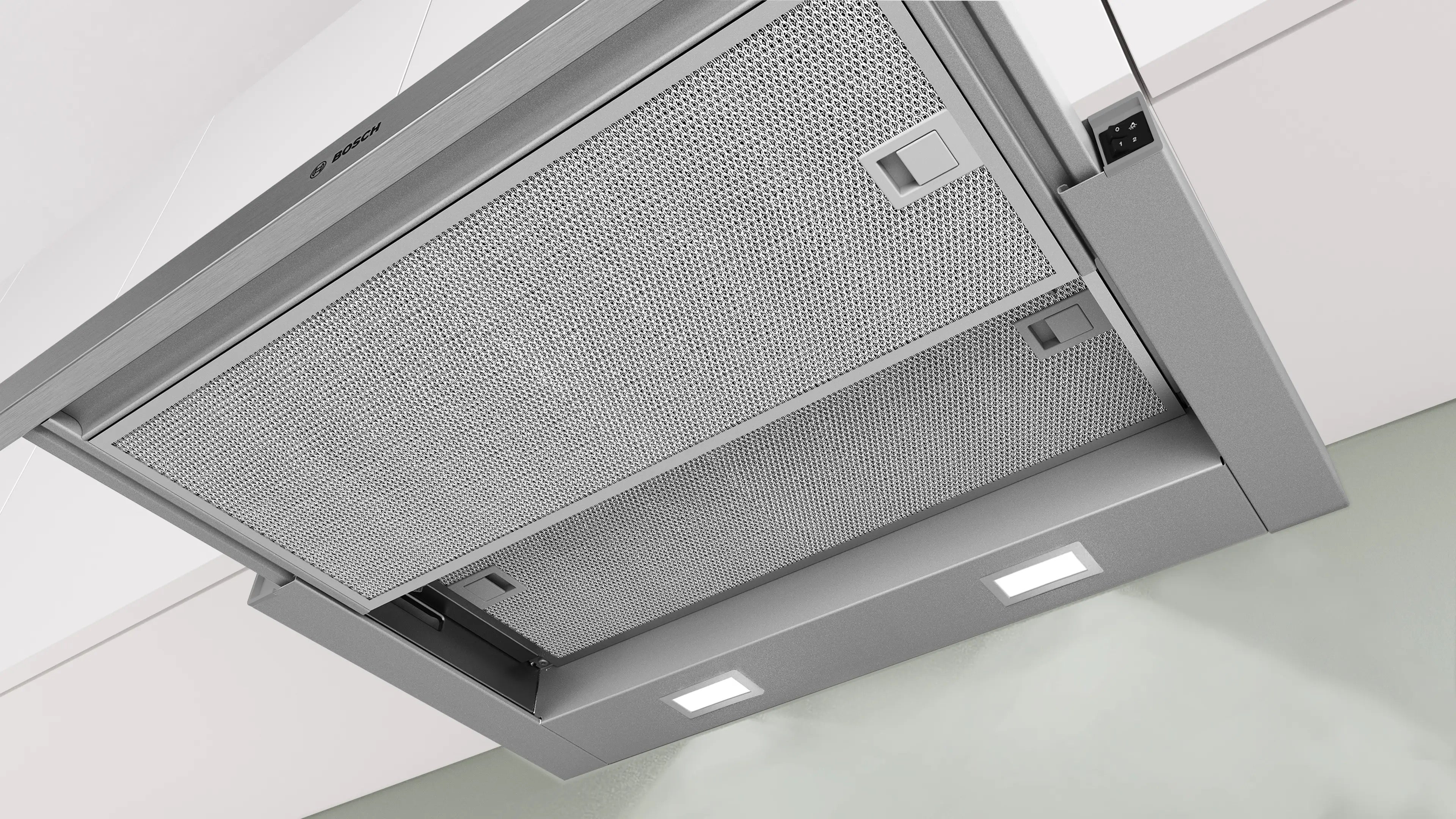 Bosch Series 2 Telescopic cooker hood 60 cm Silver metallic - DFM063W57B