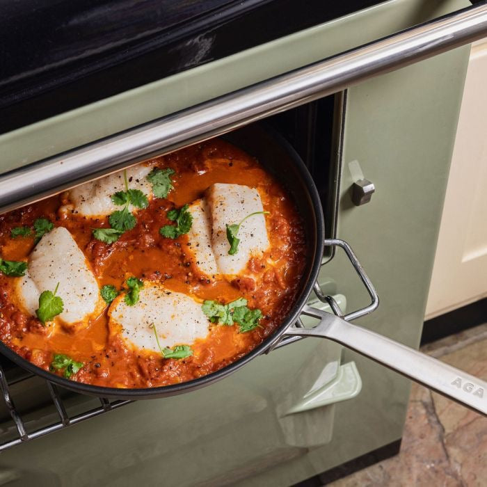 AGA 5-Ply Stainless Steel 28cm Frying Pan