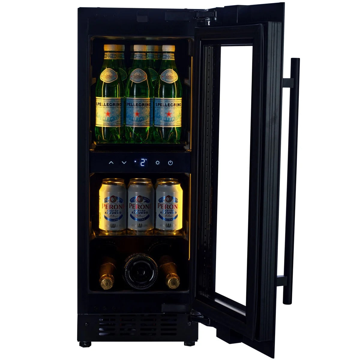 CELLA - 300mm - Undercounter Drinks Fridge - Single Zone - BV18-BH