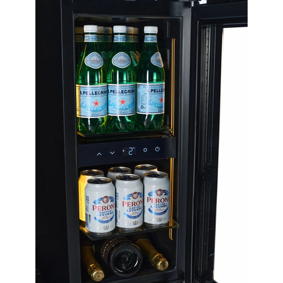 CELLA - 300mm - Undercounter Drinks Fridge - Single Zone - BV18-BH