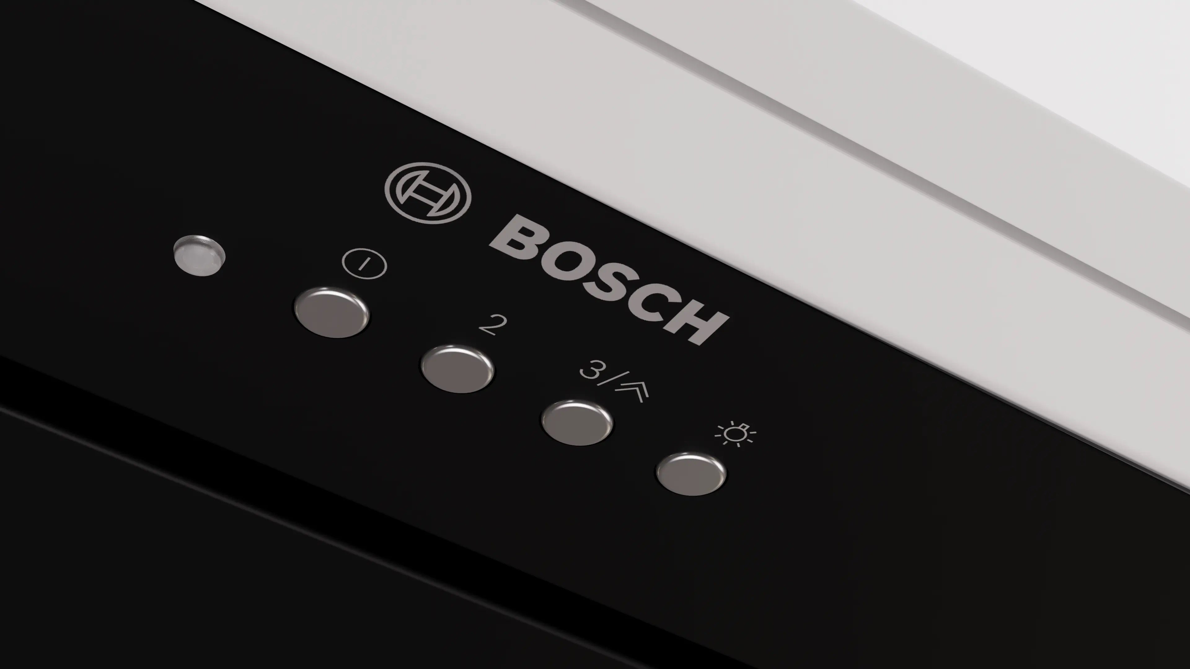 Bosch Series 6 Canopy cooker hood 52 cm Black - DLN56AC60B