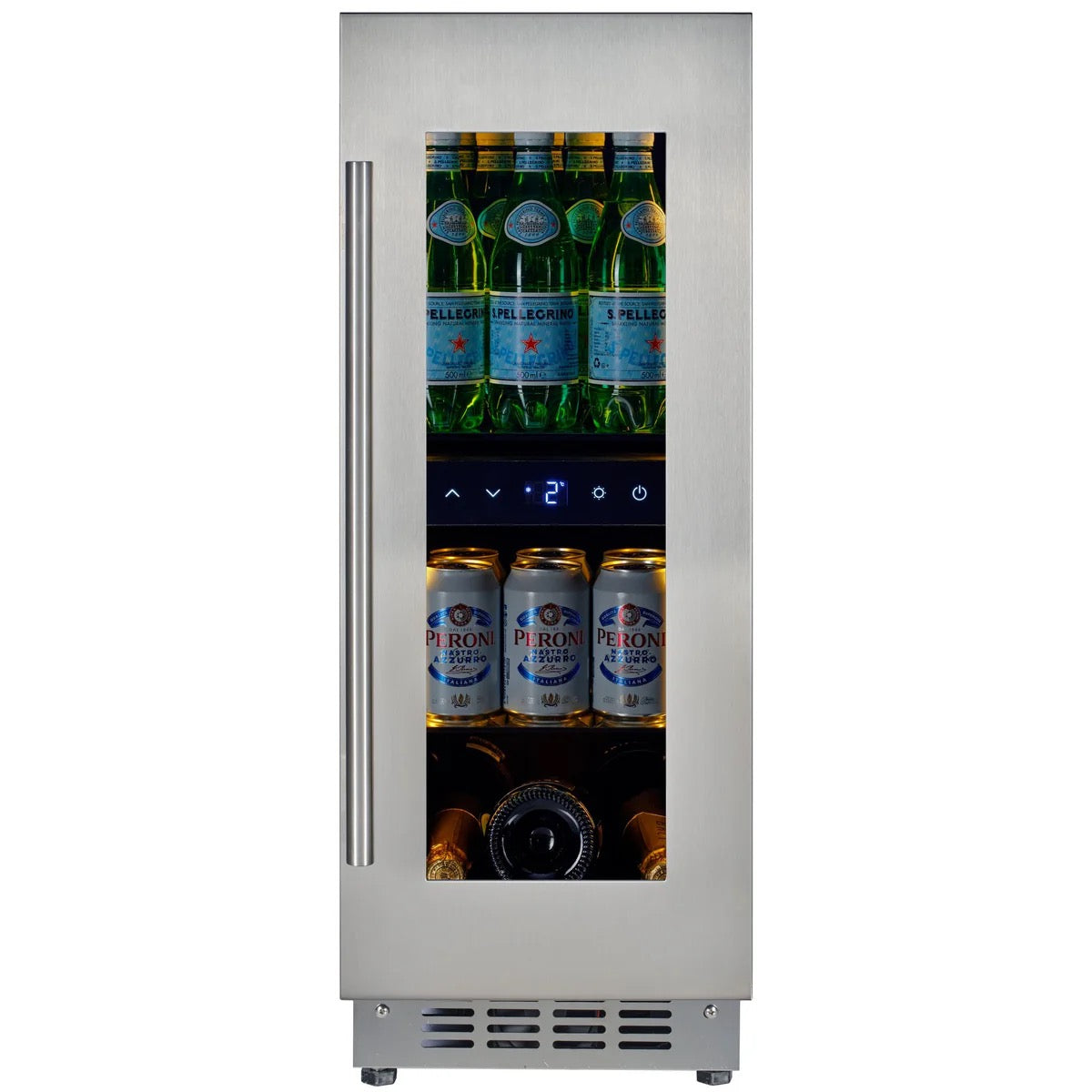 CELLA - 300mm - Undercounter Drinks Fridge - Single Zone - BV18-SSH