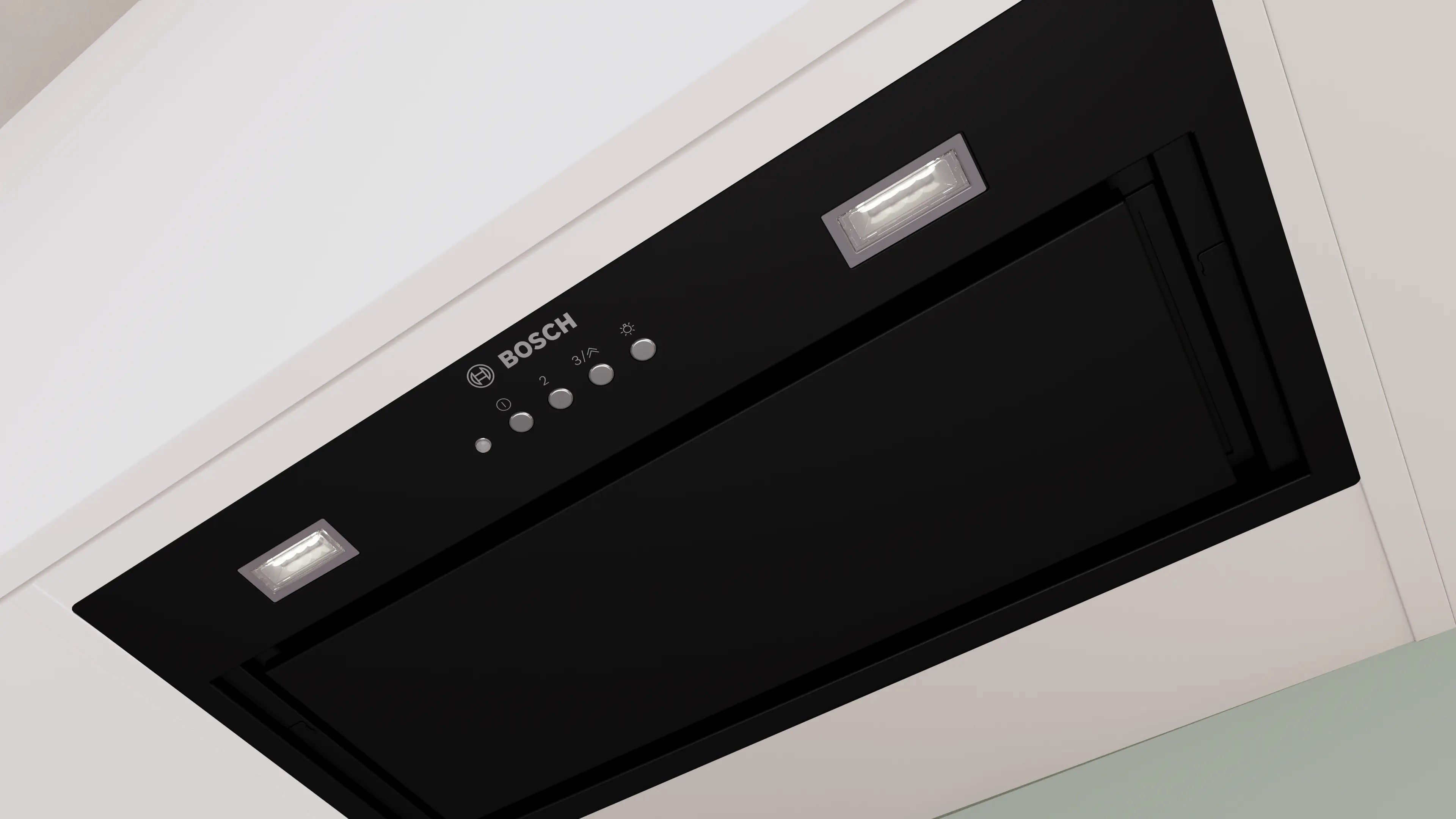 Bosch Series 6 Canopy cooker hood 52 cm Black - DLN56AC60B