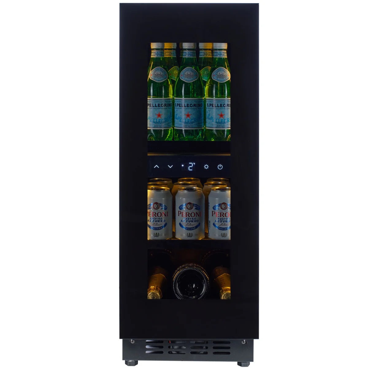 CELLA - 300mm - Undercounter Drinks Fridge - Handleless - BV18B-TO