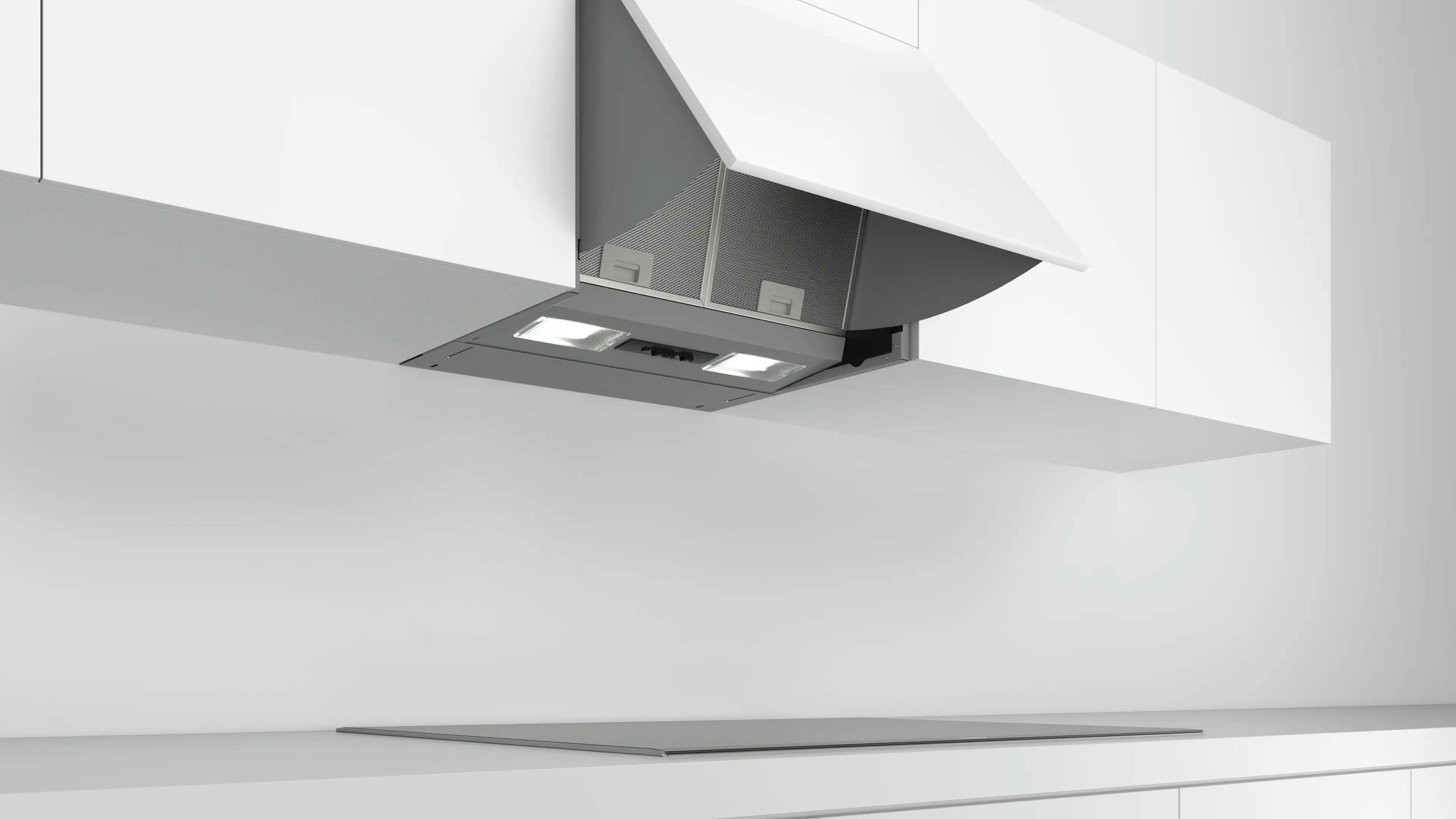 Bosch Series 2 Integrated cooker hood 60 cm Silver - DEM66AC00B