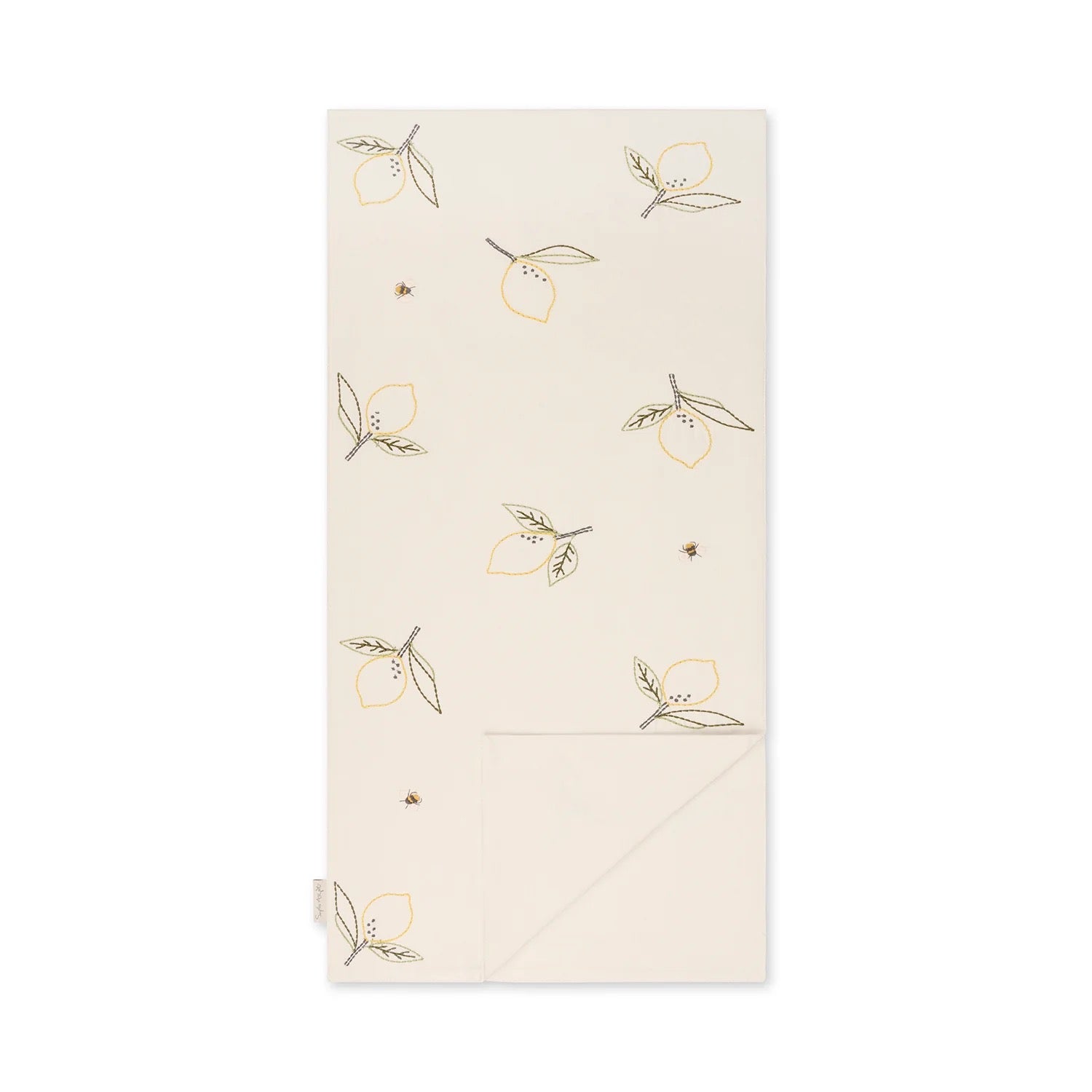 Sophie Allport Lemons Embroidered Table Runner