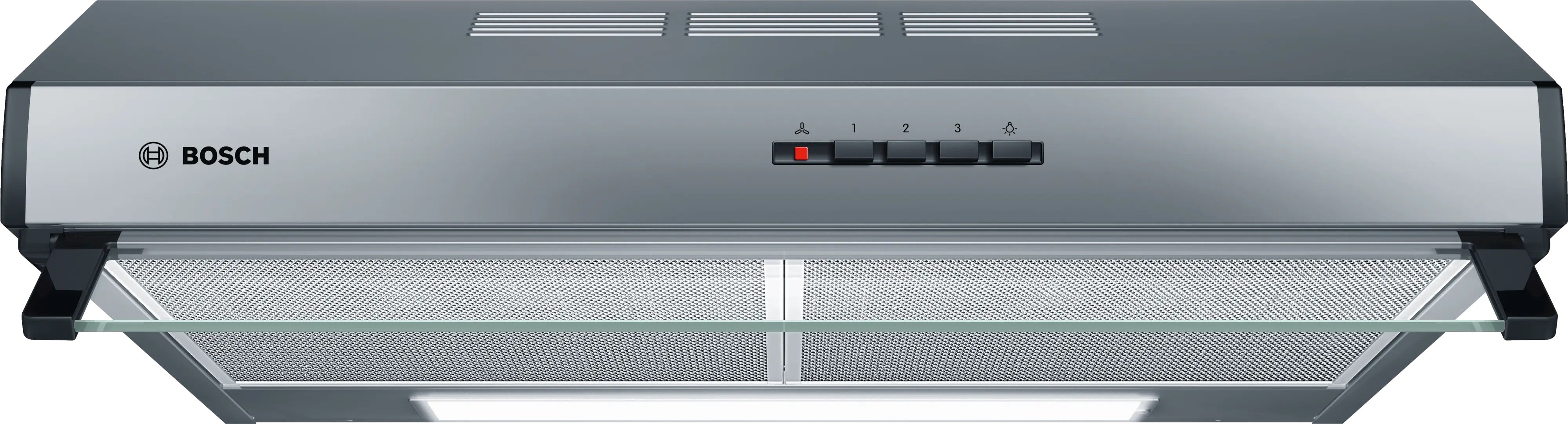Bosch Series 4 Built-under cooker hood 60 cm Stainless steel - DUL63CC50B