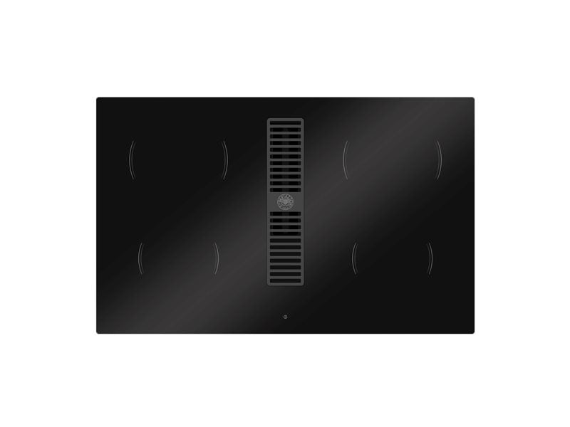 Bertazzoni Modern 80 cm induction hob with integrated hood