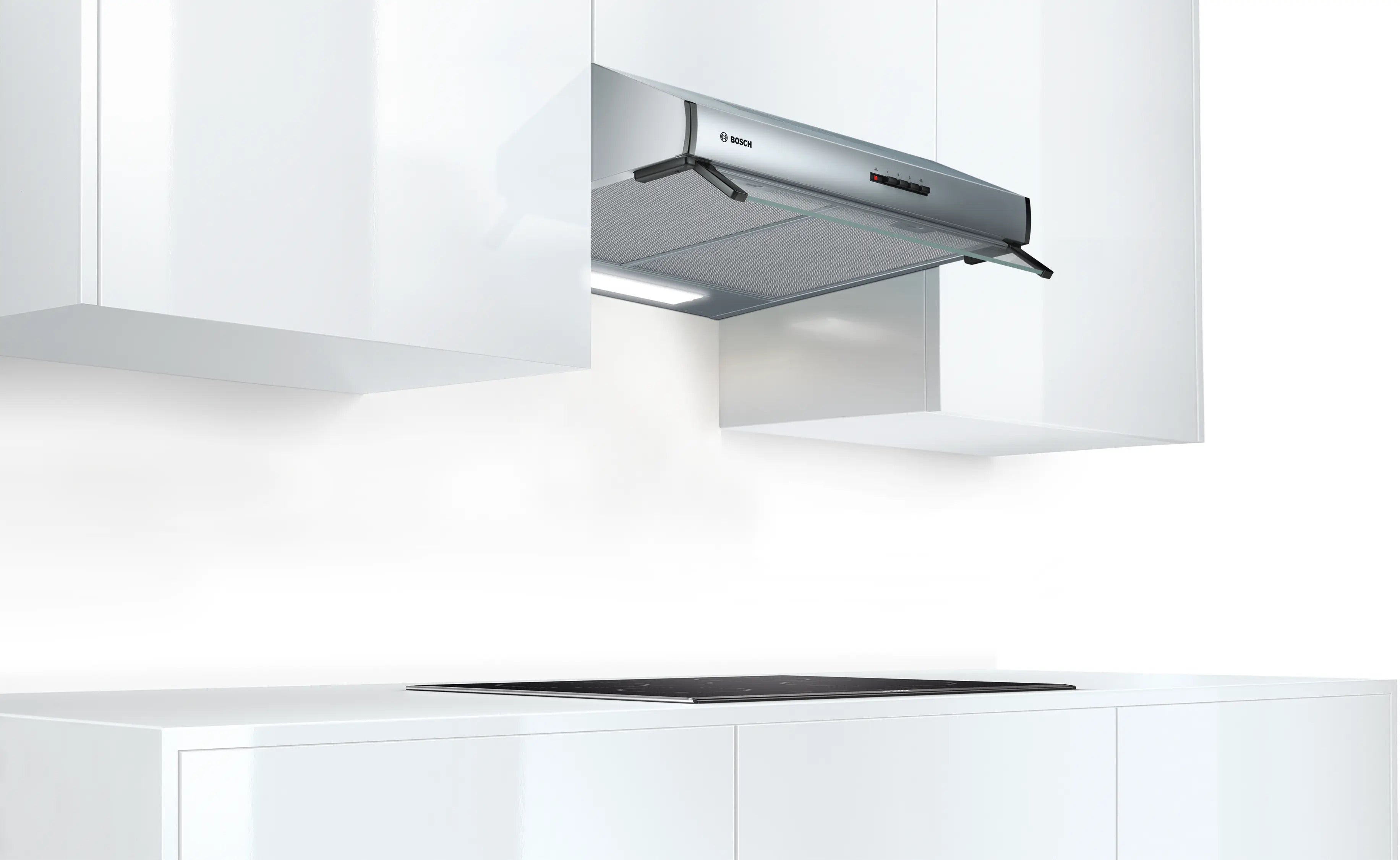 Bosch Series 4 Built-under cooker hood 60 cm Stainless steel - DUL63CC50B