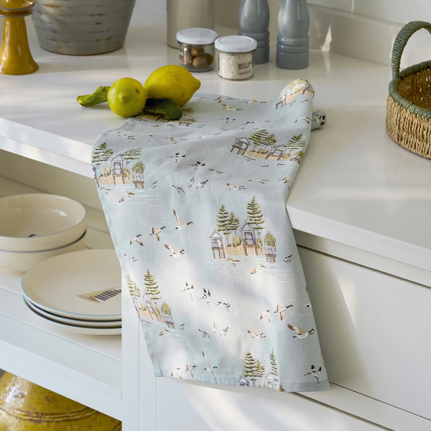 Sophie Allport Sea Birds Tea Towel