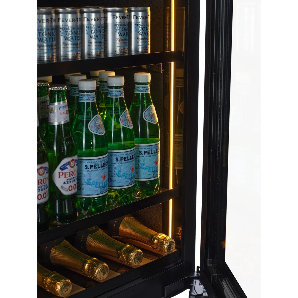 CELLA - Fully Integrated Drinks Fridge - Panel Ready / 129 Cans - BV34PANEL-TO