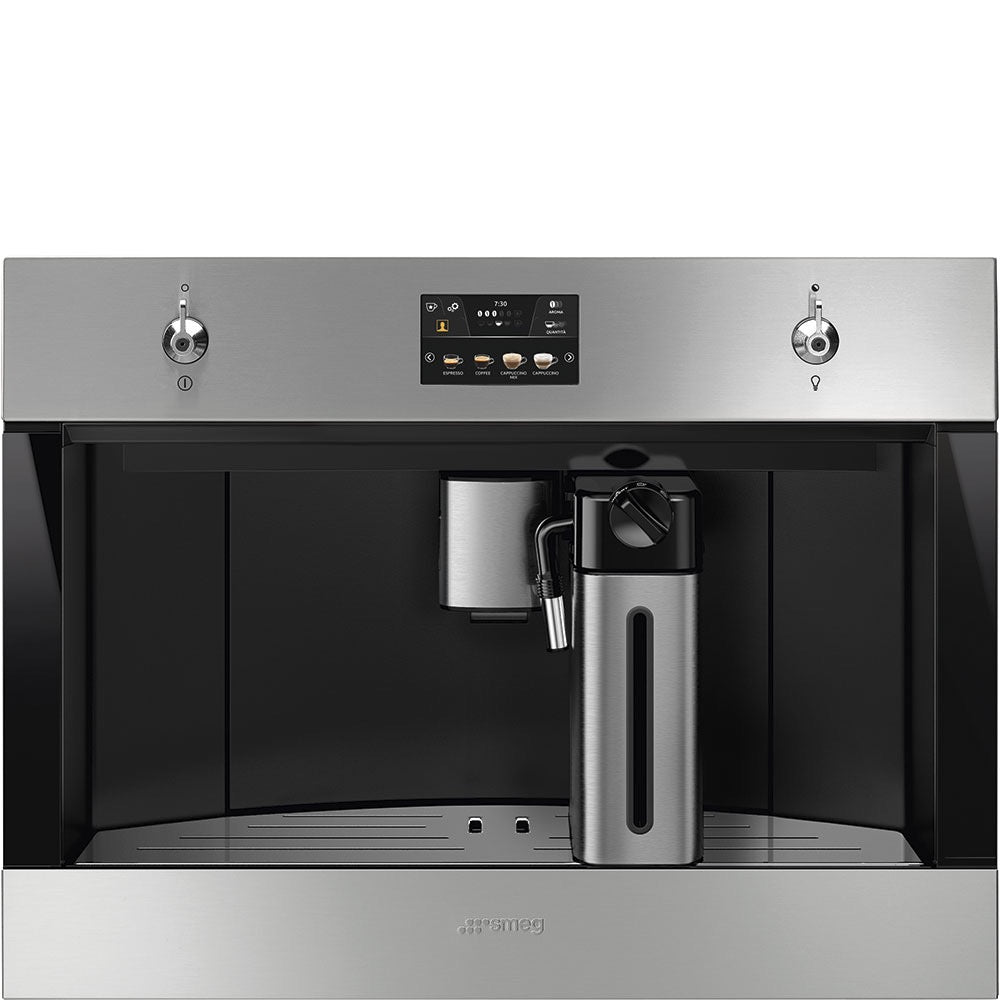 Smeg Classic Built-In Coffee Machine Stainless Steel - CMS4303X