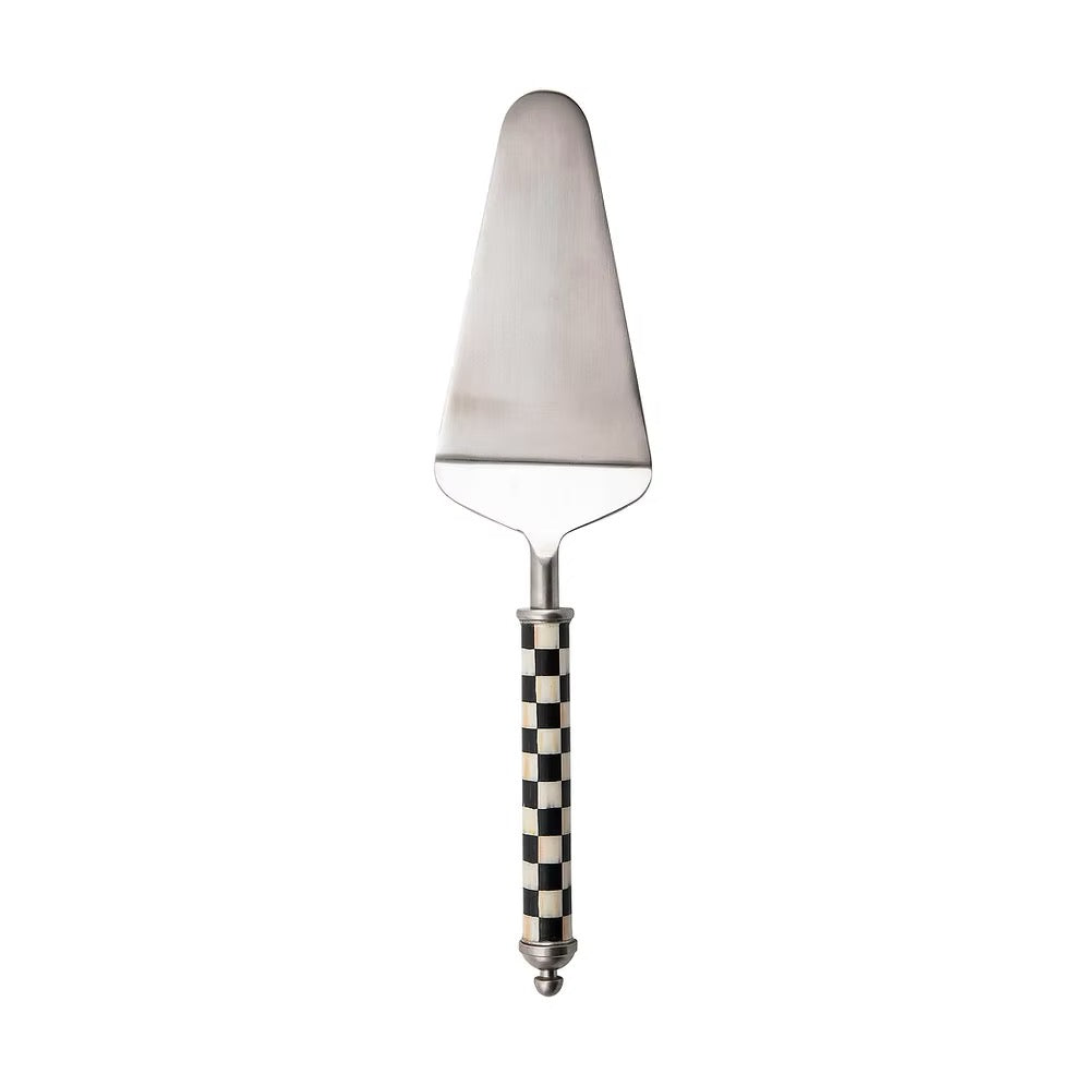 Mackenzie-Childs Supper Club Pie Server - Courtly Check