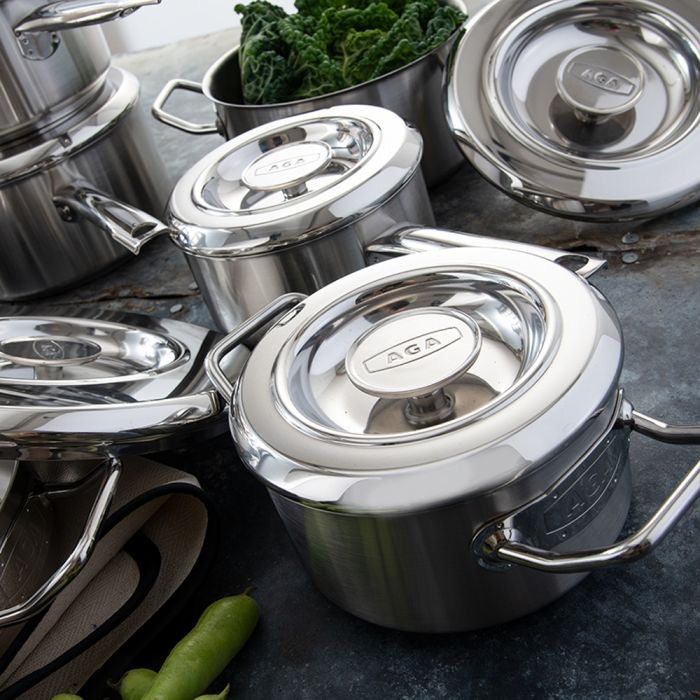 AGA 18cm Stainless Steel Casserole