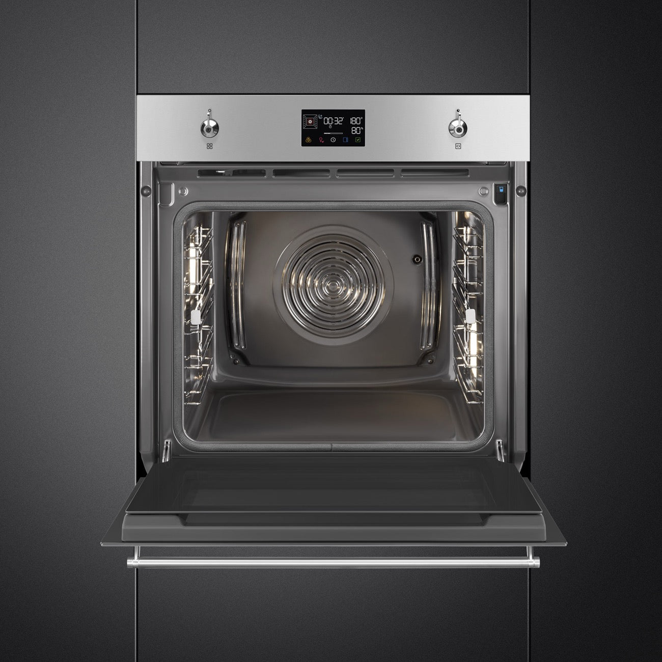 Smeg Classic Pyrolytic Steam Combi Multifunction Oven Stainless Steel -  SOP6302S2PX