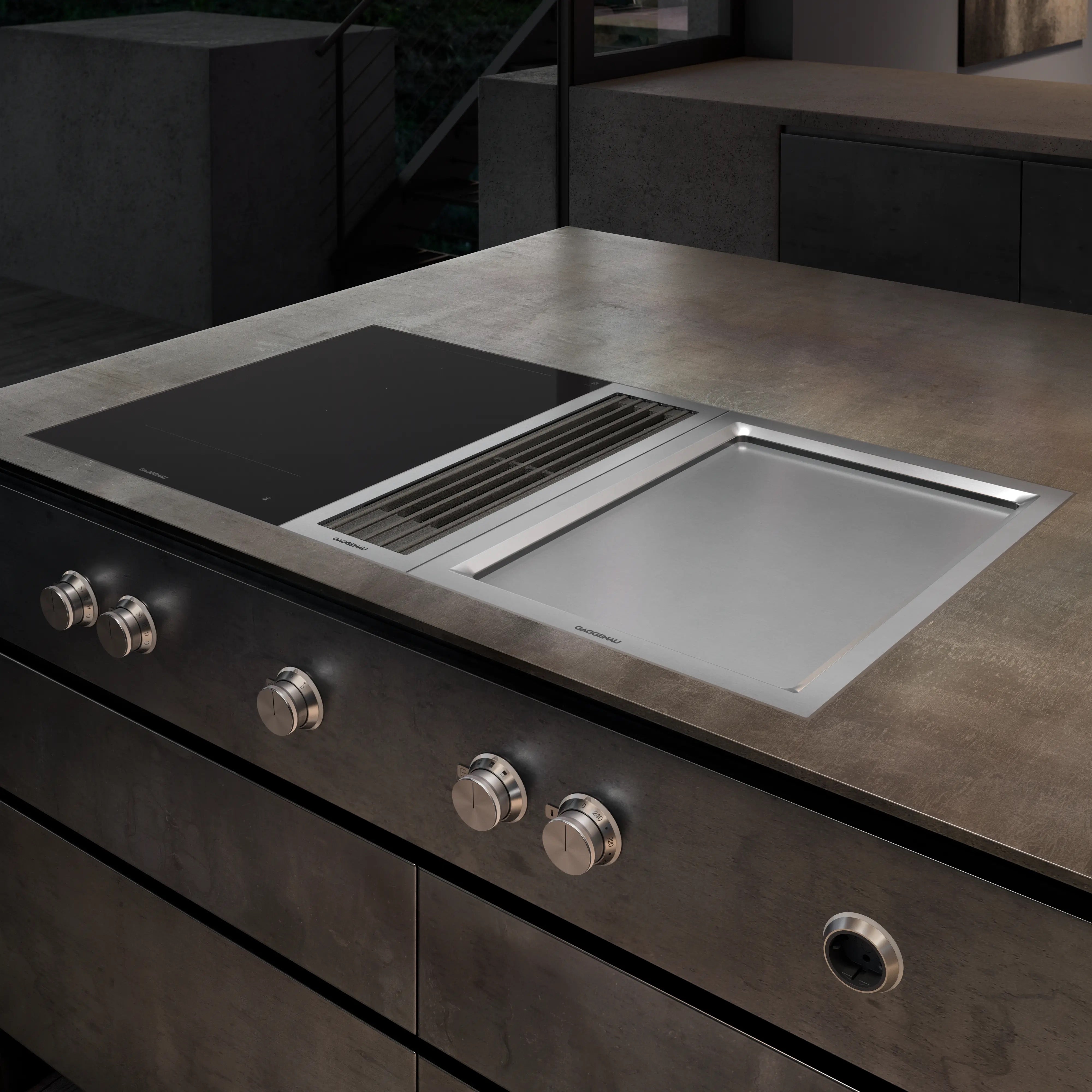 Gaggenau 400 series Vario flex induction cooktop 38 cm