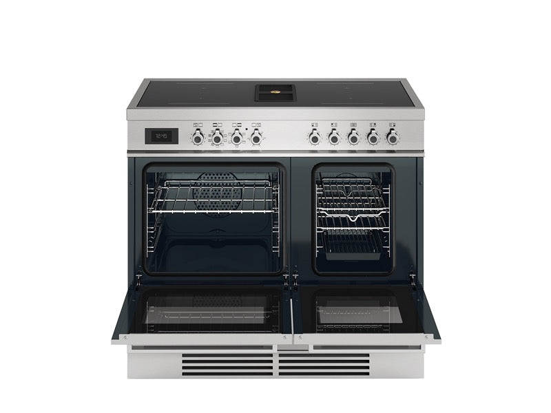Bertazzoni 100 cm Air-Tec cooker with induction top and integrated hood