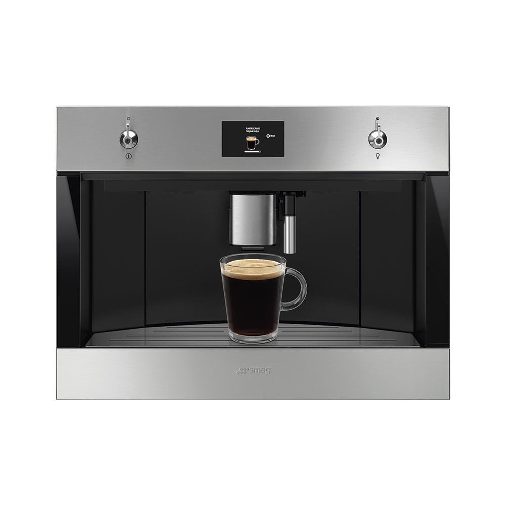 Smeg Classic Built-In Coffee Machine Stainless Steel - CMS4303X