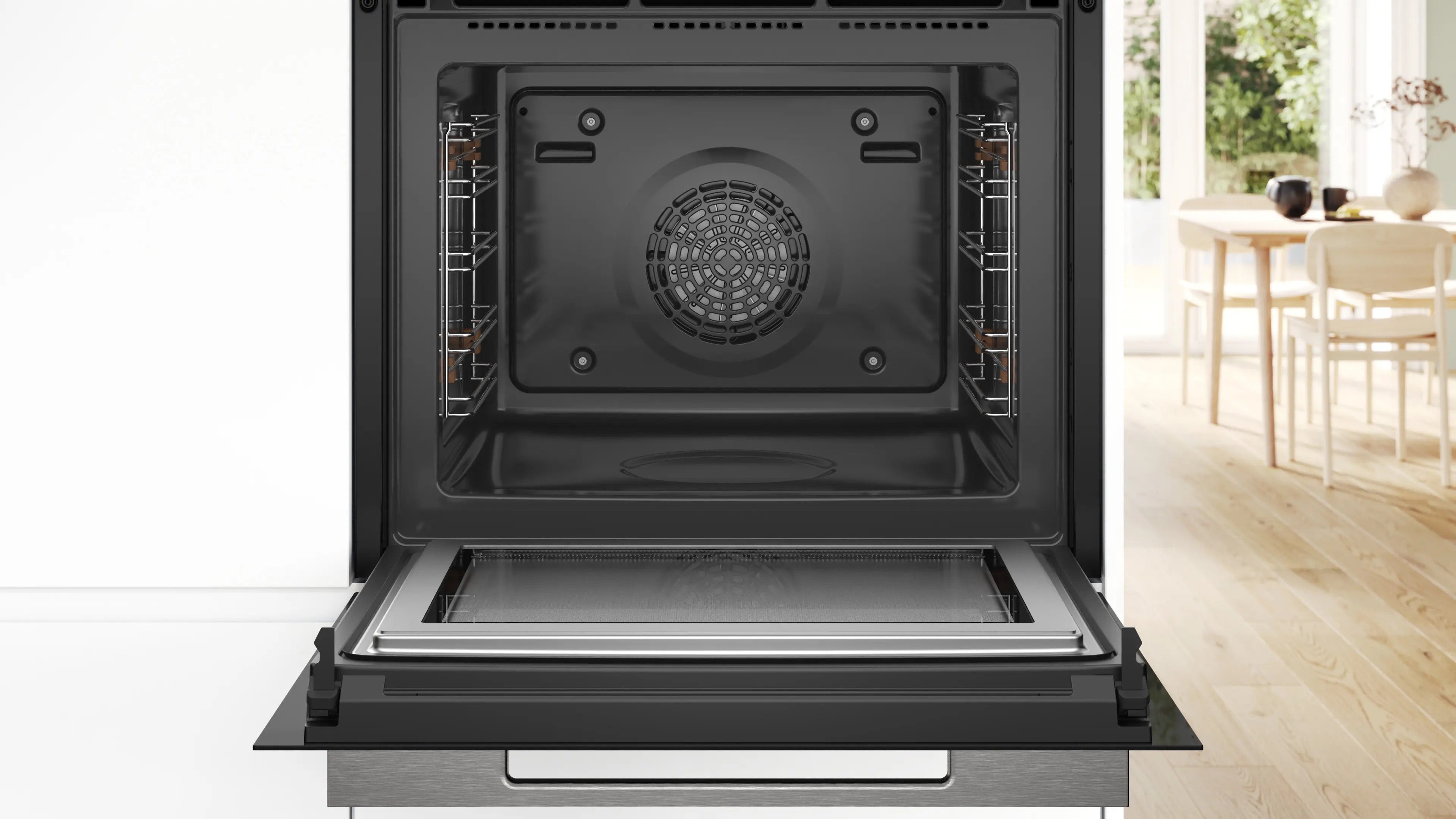 Bosch Series 8 Built-in oven with microwave function 60 x 60 cm Black - HMG7764B1B