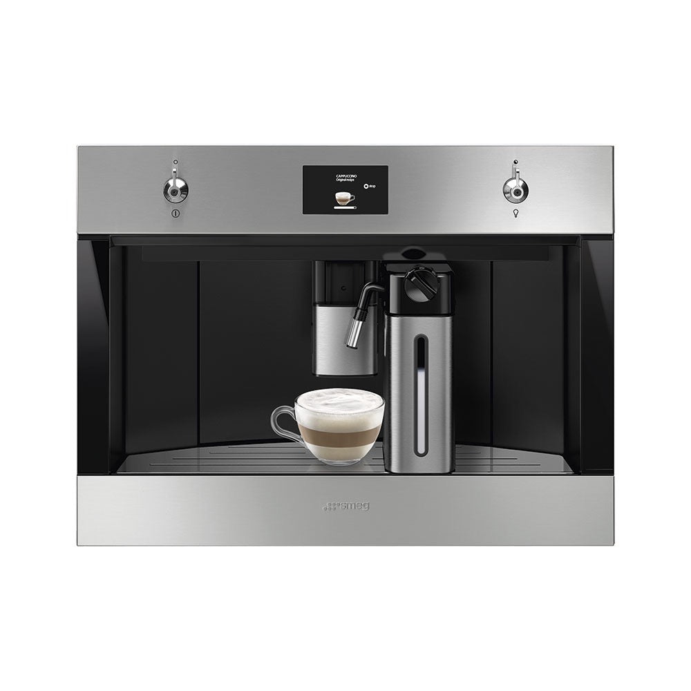 Smeg Classic Built-In Coffee Machine Stainless Steel - CMS4303X