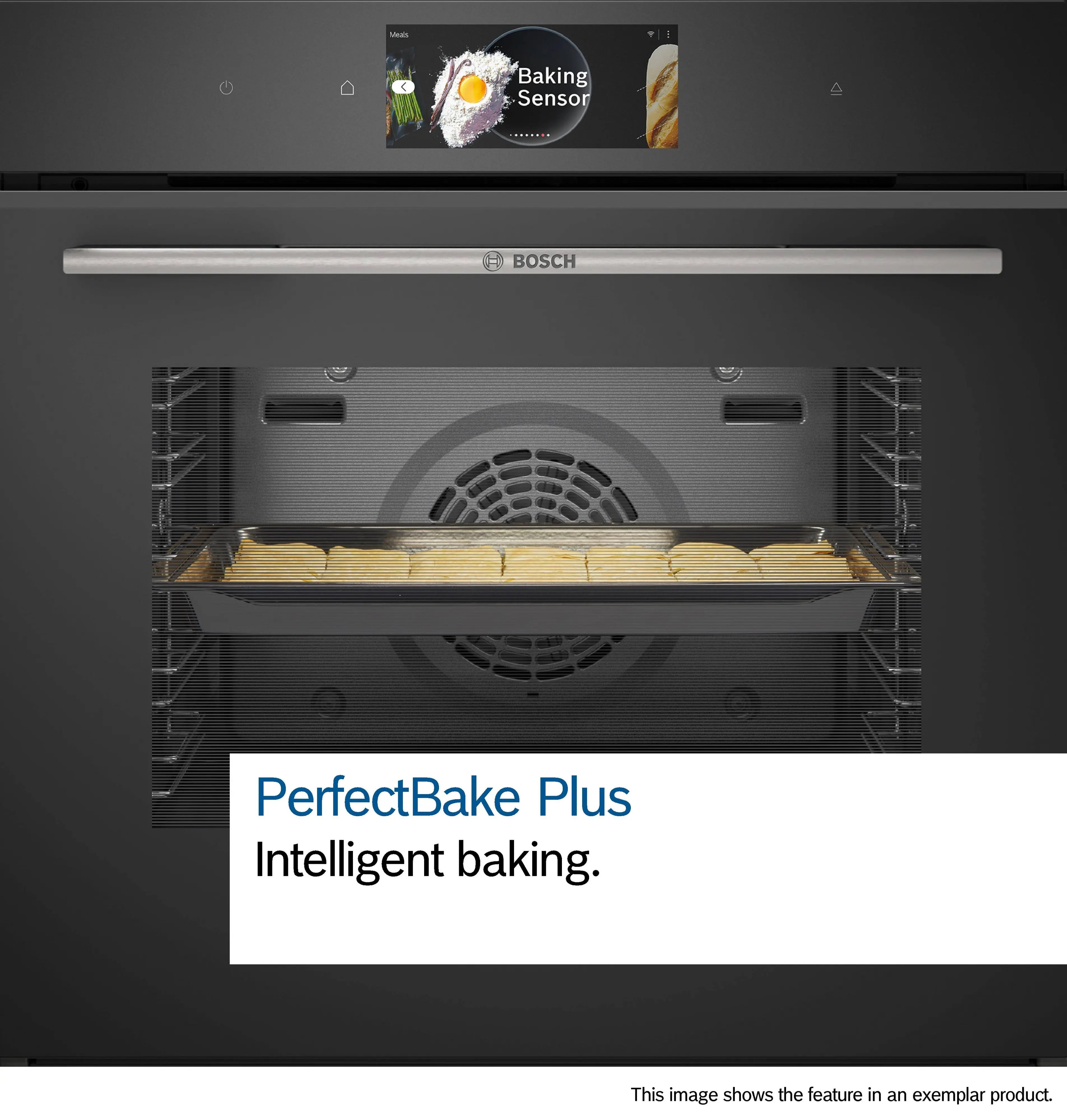 Bosch Series 8 Built-in oven 60 x 60 cm Black - HBG7764B1B