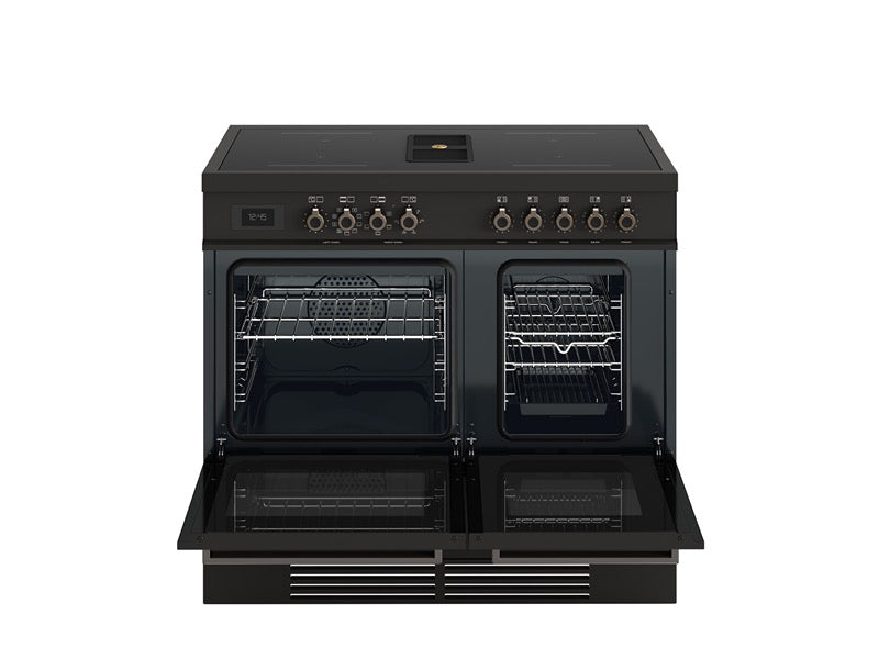 Bertazzoni 100 cm Air-Tec cooker with induction top and integrated hood
