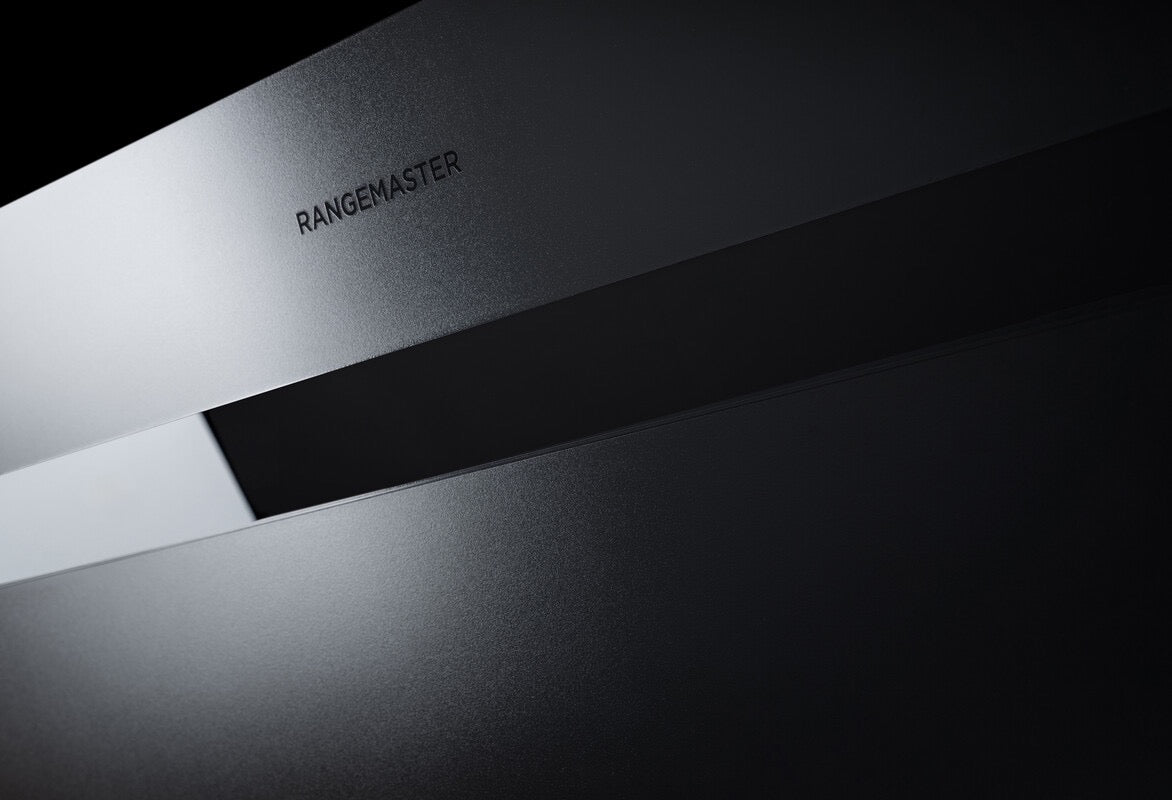 Rangemaster 100 Onyx Glass Hood