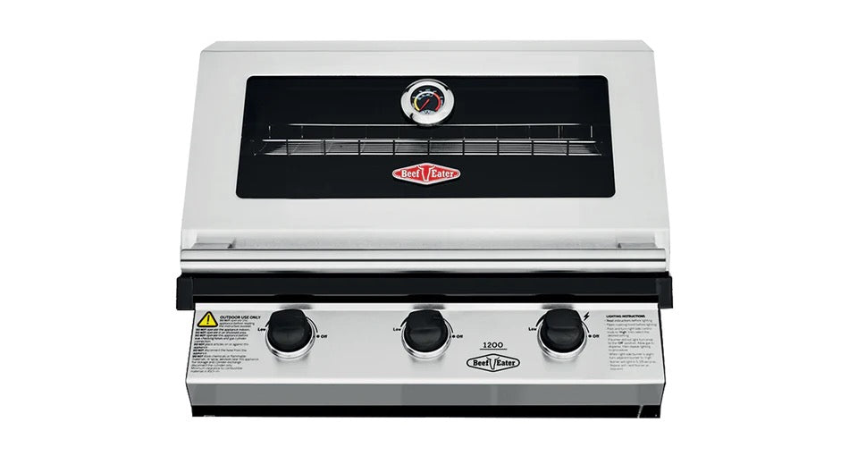 BeefEater 1200S Series - 3 Burner Built-In BBQ