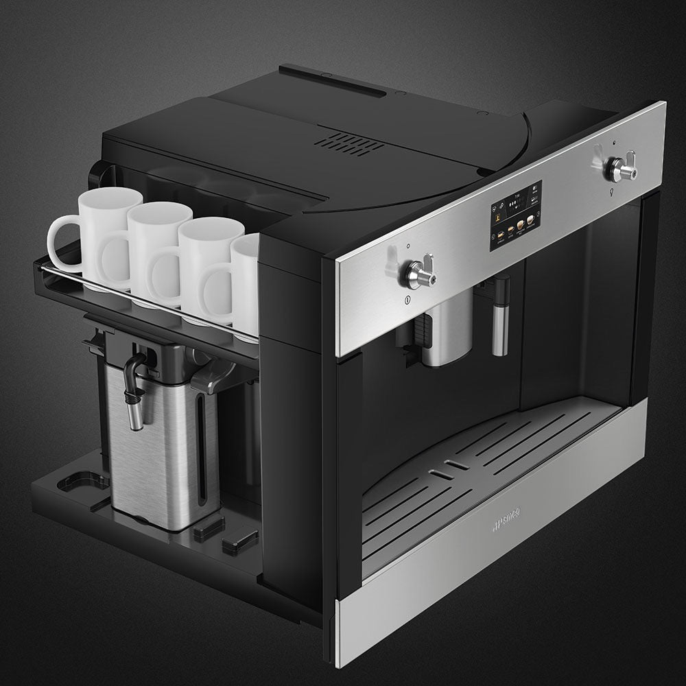Smeg Classic Built-In Coffee Machine Stainless Steel - CMS4303X