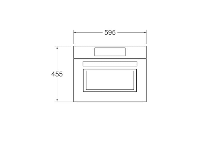 Bertazzoni Modern Series 60x45cm Combi-Microwave Oven