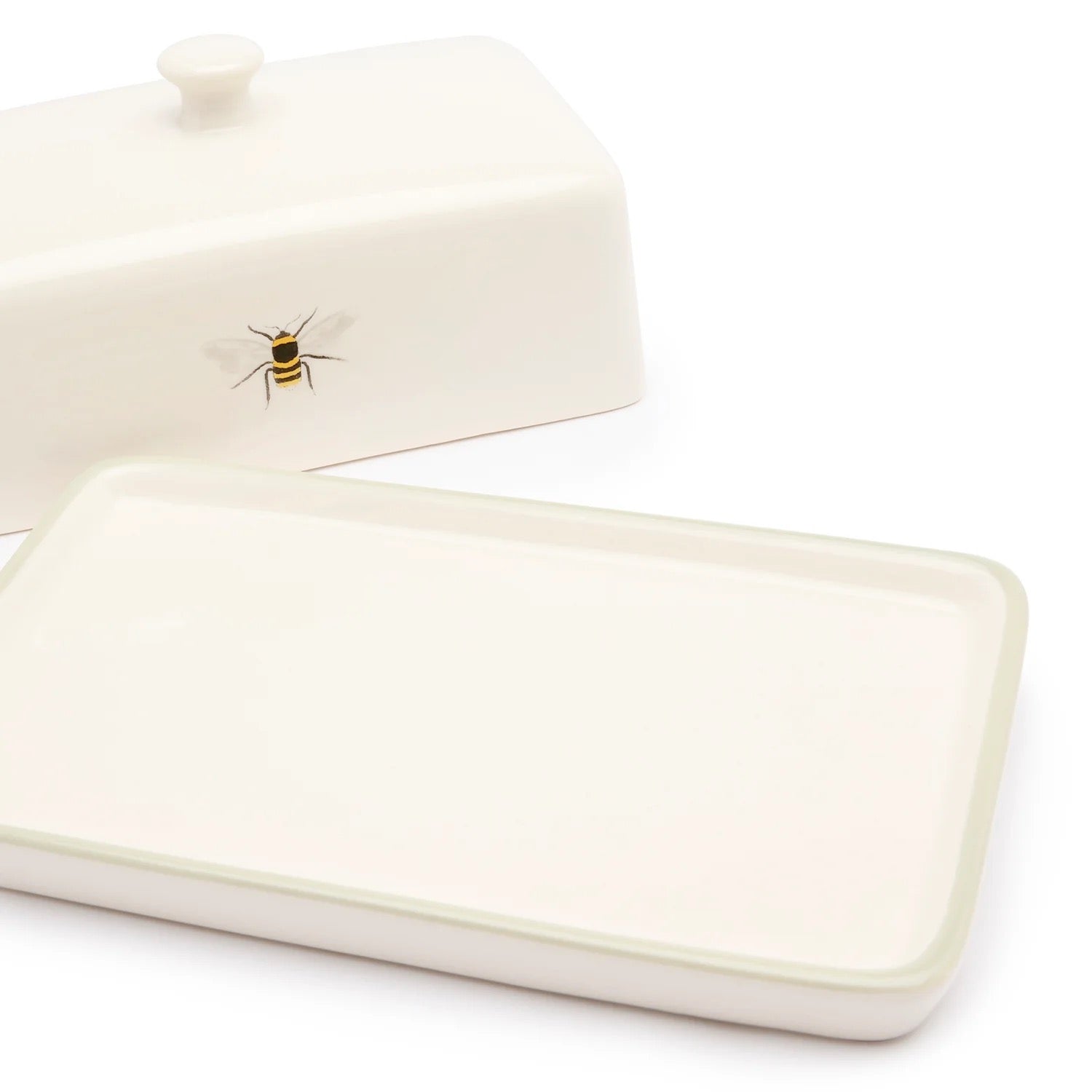 Sophie Allport Bees Stoneware Butter Dish