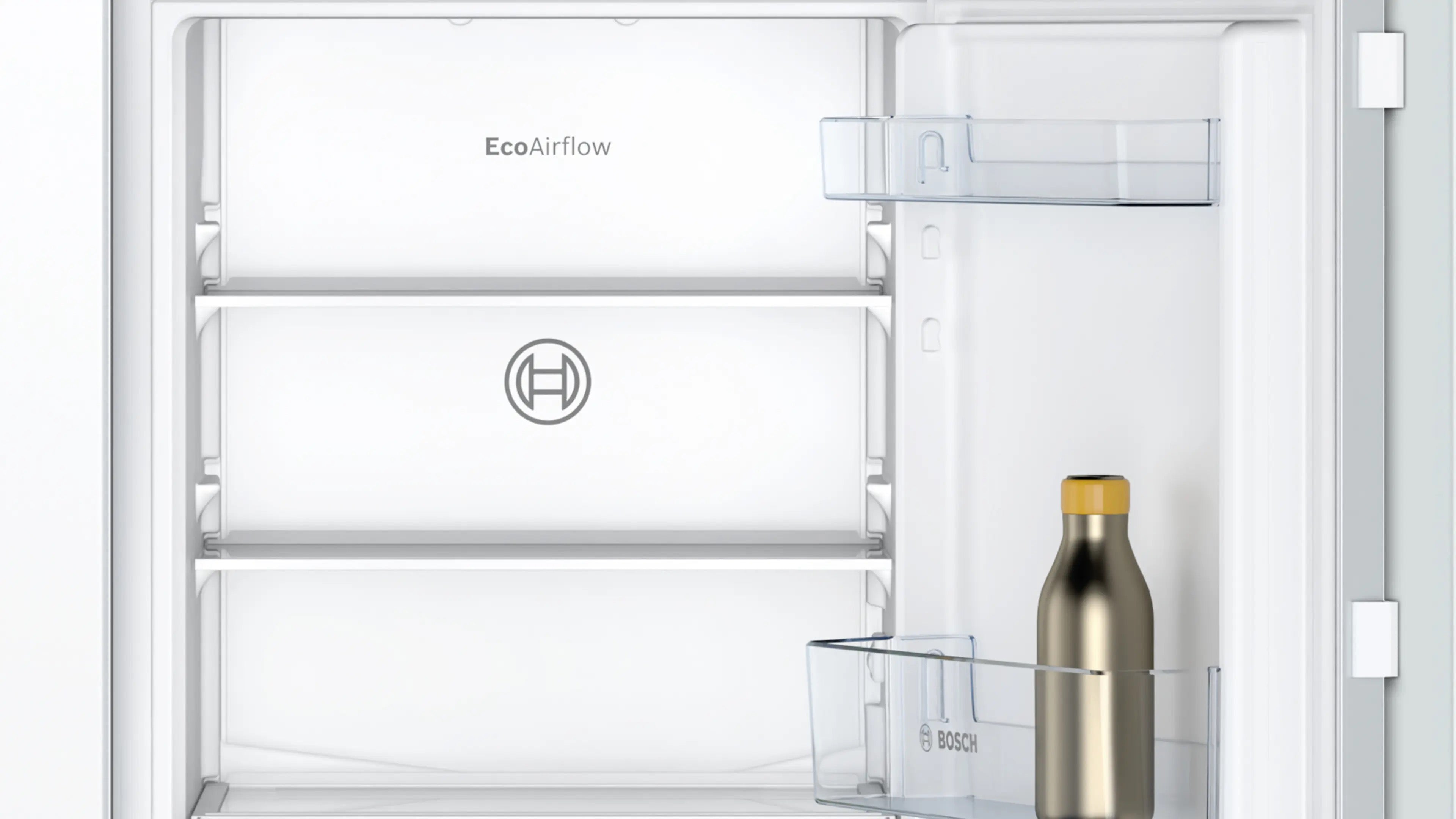 Bosch Series 2 Built-in fridge-freezer with freezer at bottom 177.2 x 54.1 cm - KIN85NFE0G