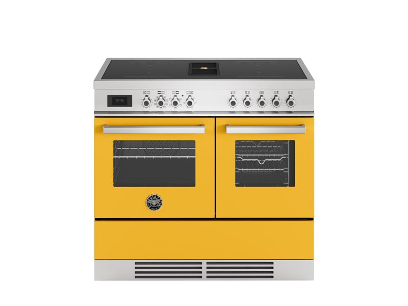 Bertazzoni 100 cm Air-Tec cooker with induction top and integrated hood