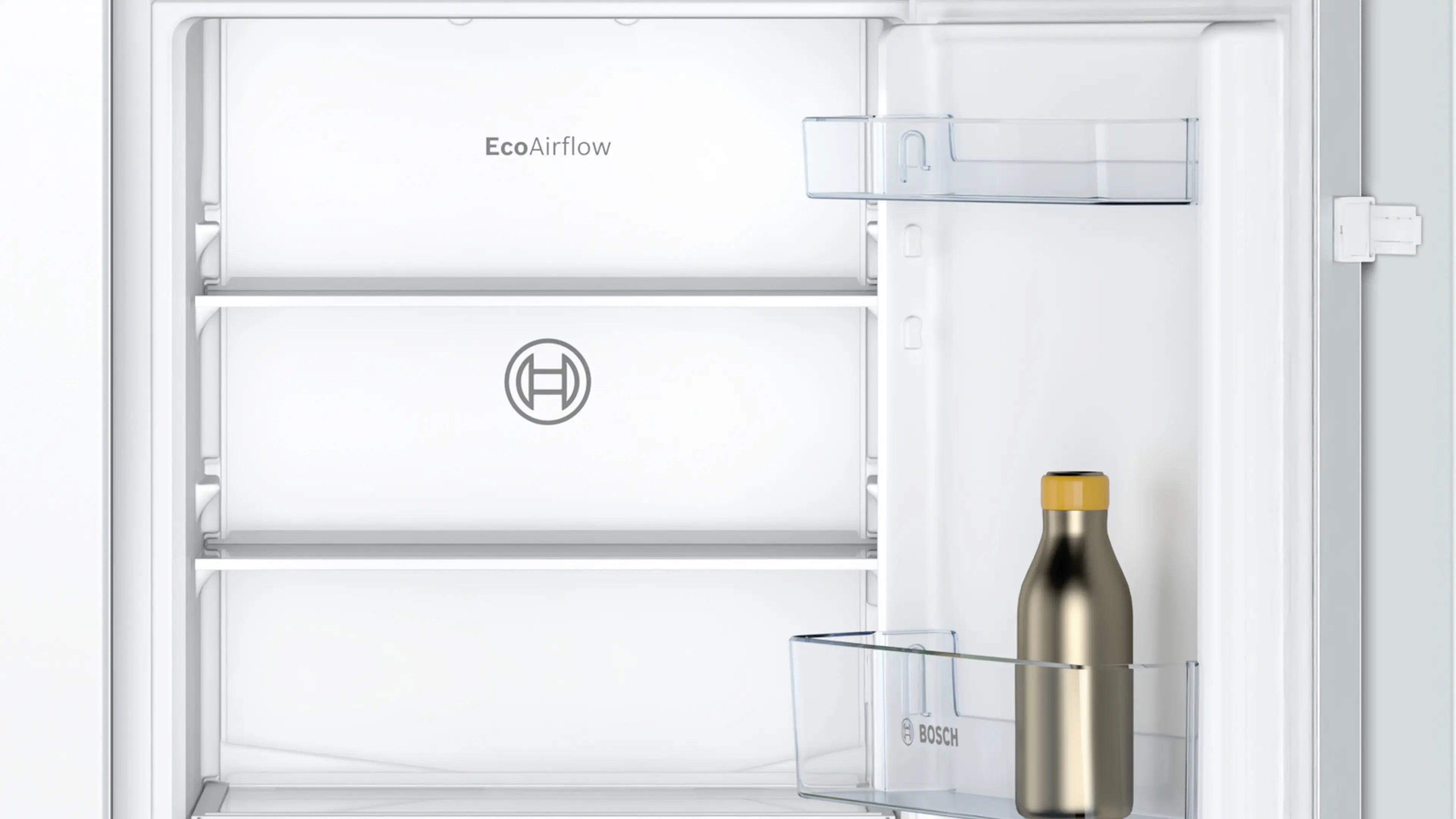 Bosch Series 2 Built-in fridge-freezer with freezer at bottom 177.2 x 54.1 cm - KIN85NSE0G