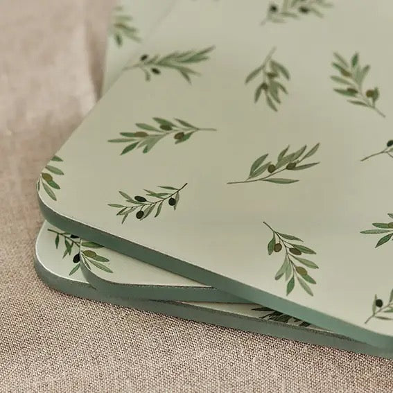 Sophie Allport Olive Coasters (Set of 4)