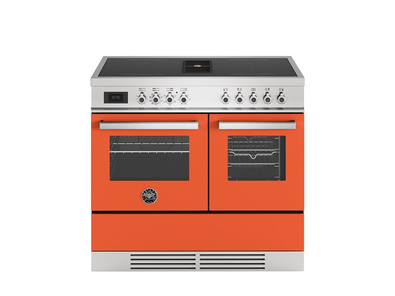 Bertazzoni 100 cm Air-Tec cooker with induction top and integrated hood