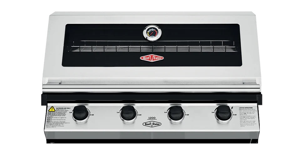 BeefEater 1200S Series - 4 Burner Built-In BBQ